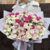 Микс из 55 кустовых роз